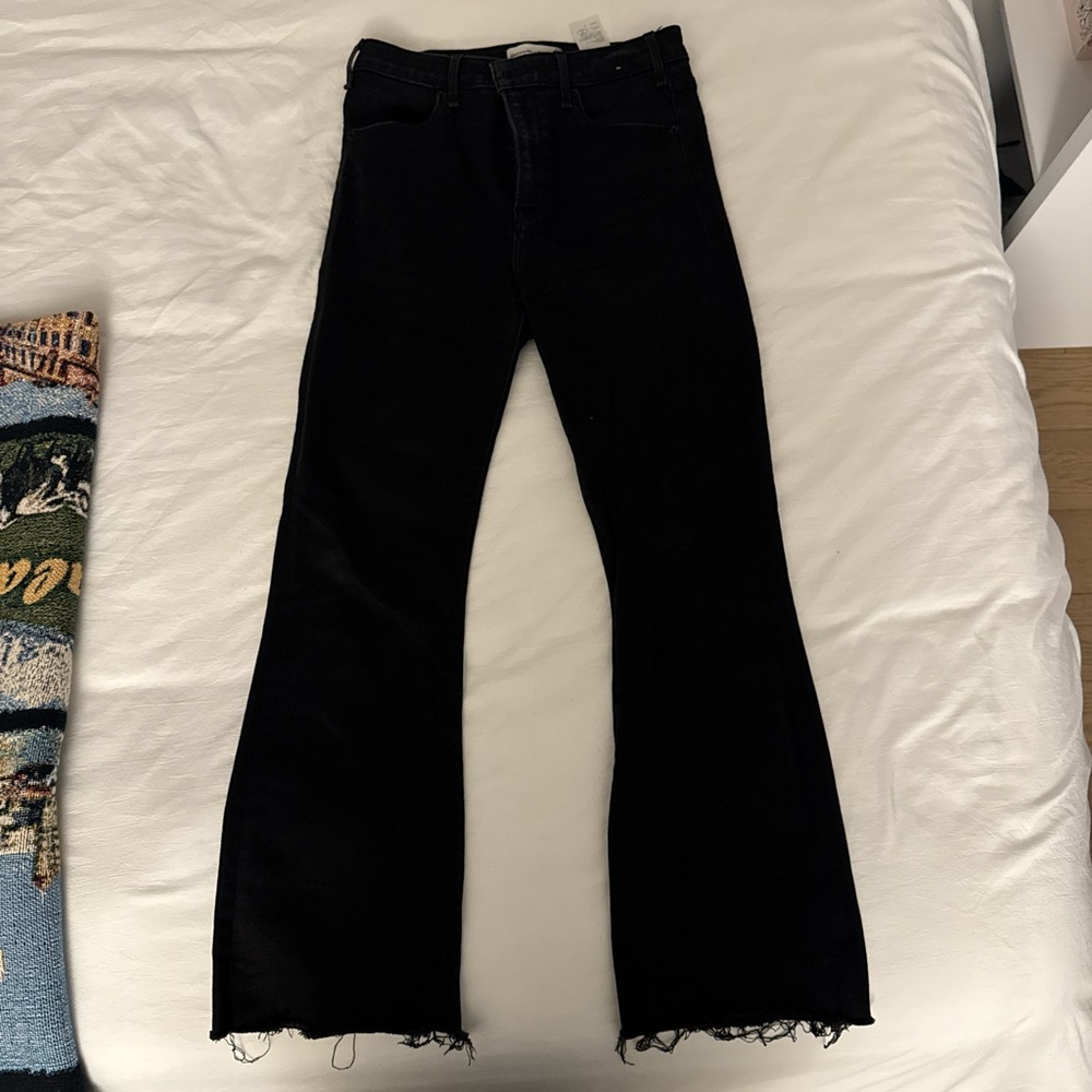 Abercrombie & Fitch Black Flare Jeans